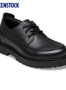 BIRKENSTOCK勃肯德国进口新品男女款牛皮革Highwood Moc休闲单鞋