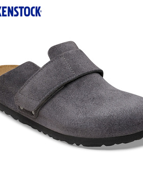BIRKENSTOCK勃肯德国进口新品男女款牛皮绒面革Loma包头拖鞋