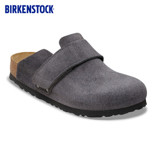 BIRKENSTOCK勃肯德国进口新品男女款牛皮绒面革Loma包头拖鞋