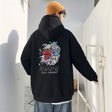 W108*P35ins潮牌潮中风长袖大码连帽卫衣男日系加绒男装外套，男装卫衣，星座414A（原B215）