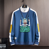 Y117*瑞克与莫蒂联名卫衣男rickandmorty动漫外套春秋ins潮流，男装卫衣，星座414A（原B215）