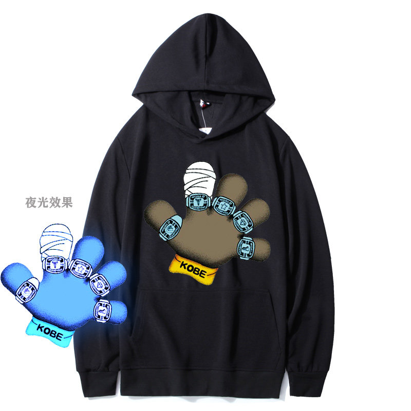 W11 P35 卫衣男士连帽宽松春秋潮牌飞人套头男篮球运动上衣服图片