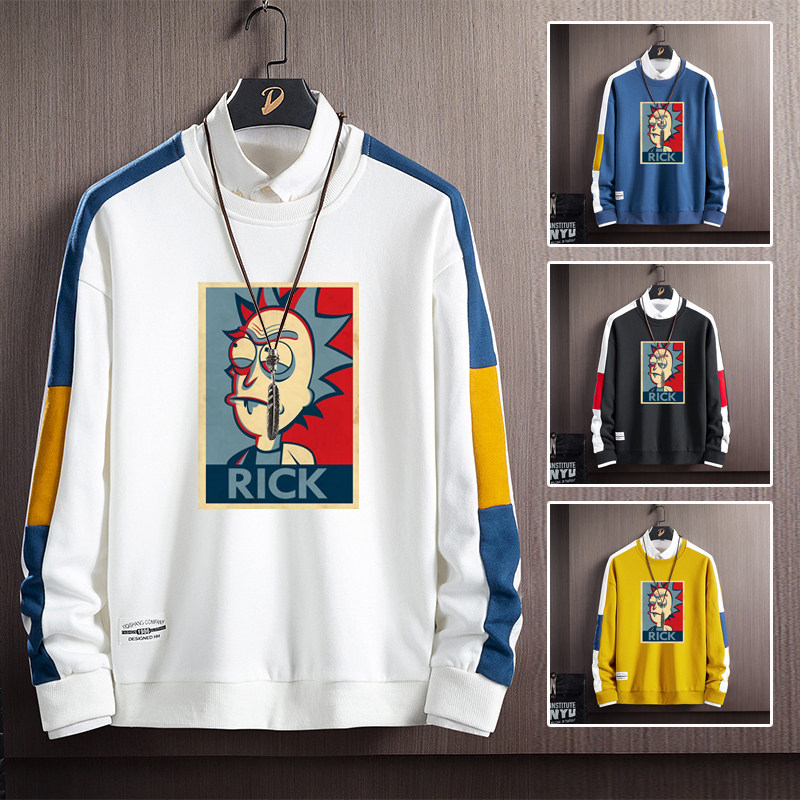Y116*rickandmorty联名卫衣男潮牌潮流瑞克和莫蒂周边秋季外套,男装卫衣,星座414A（原B215）