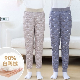 子儿童棉裤 内胆加厚保暖内穿校服内搭裤 轻薄 羽绒裤 神器男童秋冬季