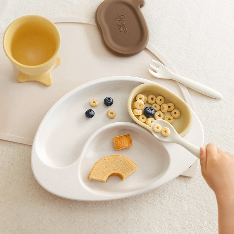 高端科学喂养辅食分餐盘