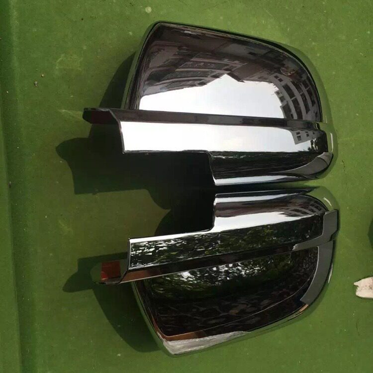 适用07-21丰田tundra坦途红衫电镀倒车镜装饰盖后视镜壳倒车镜盖