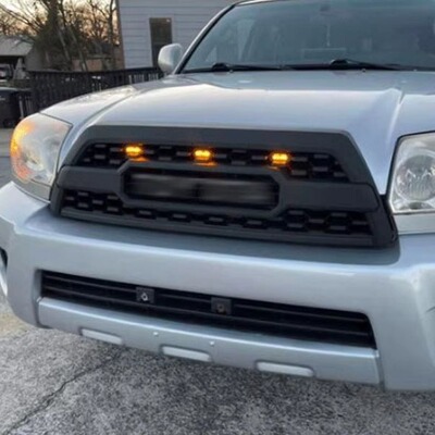 适用2006-2009丰田超霸中网4RUNNER GRILLE带灯网格中网TRD前脸