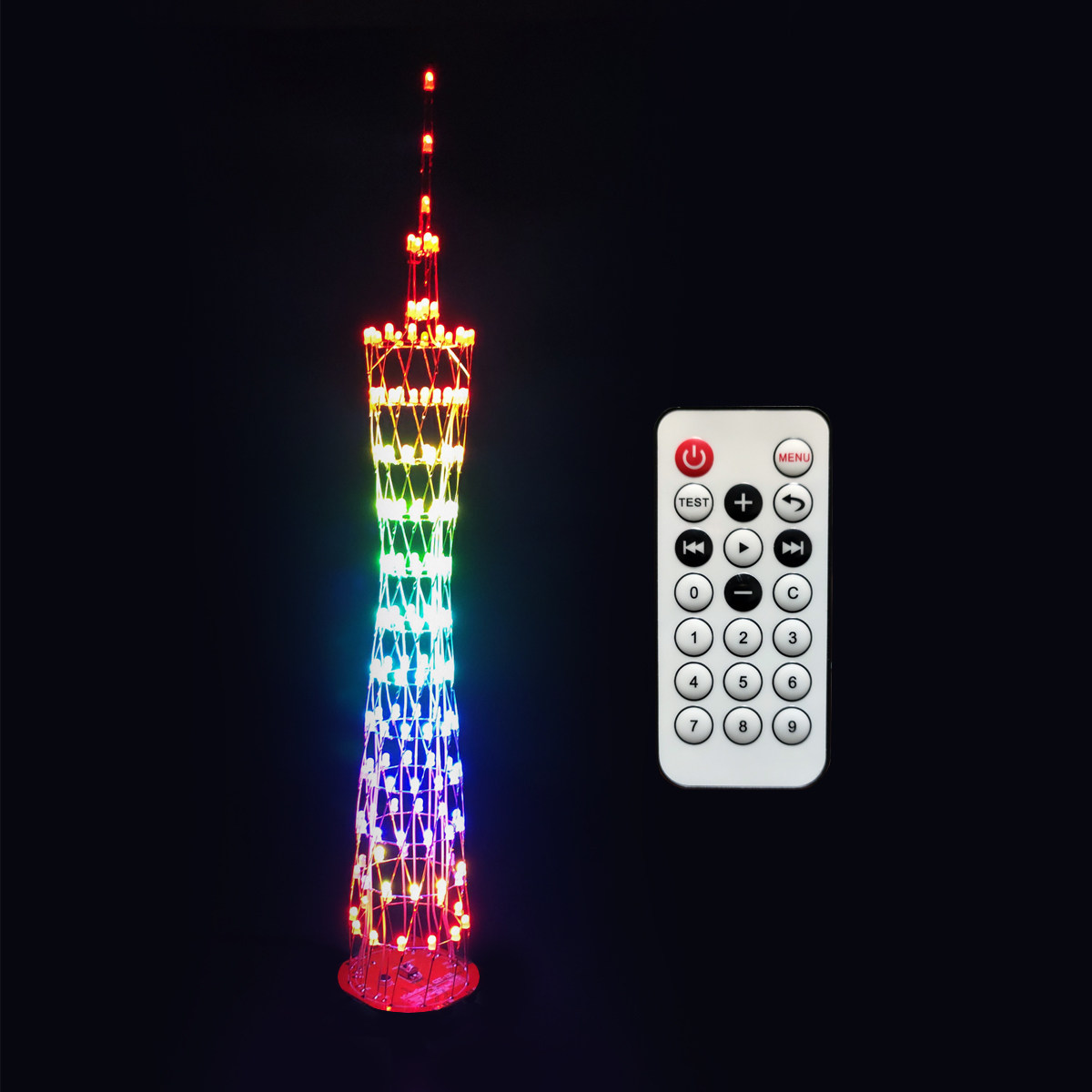 12层广州塔DIY套件 电子手工焊接器件包 练习焊接电子设计课程,电子元器件市场,DIY套件/DIY材料/电子积木,淘宝优惠券,粉丝福利购,淘宝优惠卷