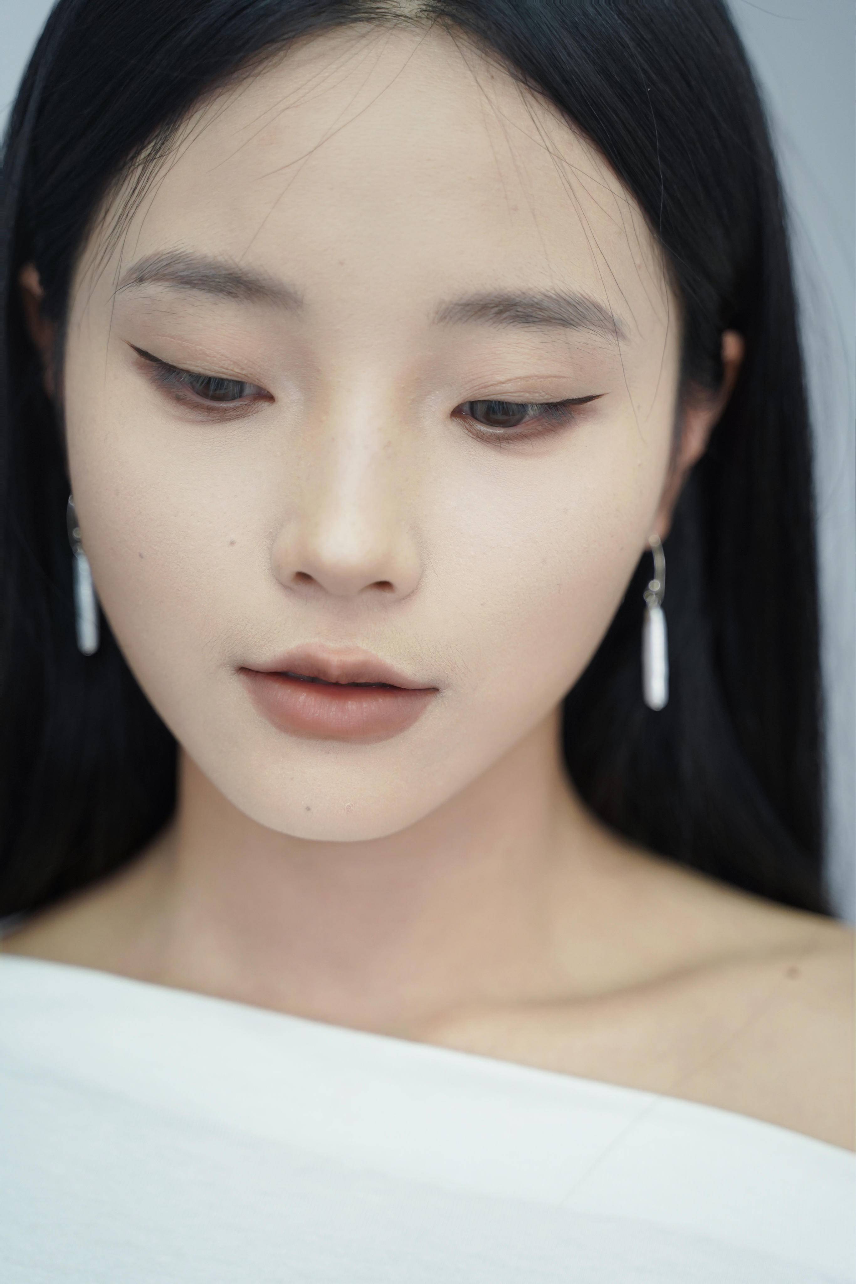 原创新中式国风耳环天然淡水珍珠巴洛克小银条纯银长款流苏耳环