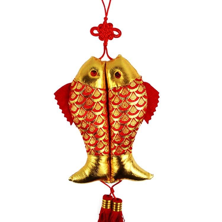 猪年春节新春用品 挂件鱼装饰新年挂饰双鱼年年有余过年对鱼吊饰在类目 节庆用品/礼品, 挂饰/生肖挂饰中 - 来自Buy2taobao.com提供专业的淘宝代购服务