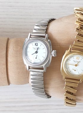 正品代购 Vague Watch Co 小众轻奢手表男女款中性表复古风小金表