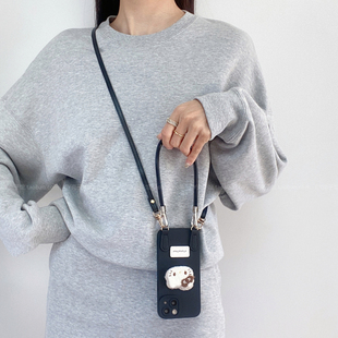 韩系卡通立体可爱HelloKitty适用小米15/14手机壳红米note14/13/12pro斜挎挂绳K70新款K60手提防摔保护套civi