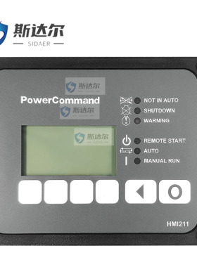 HMI211控制器面板PCC1301柴油发电机0300-6014发电机配件