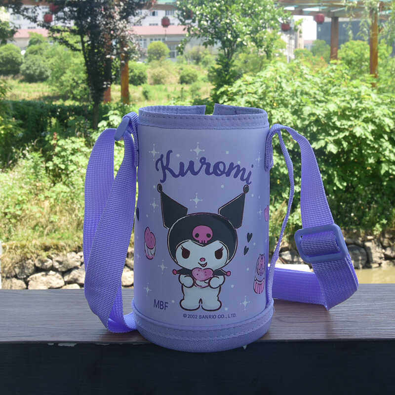 三丽鸥杯套带提绳杯套凯蒂猫斜挎儿童保温杯套库洛米水杯保护套,餐饮具,杯套,淘宝优惠券,粉丝福利购,淘宝优惠卷
