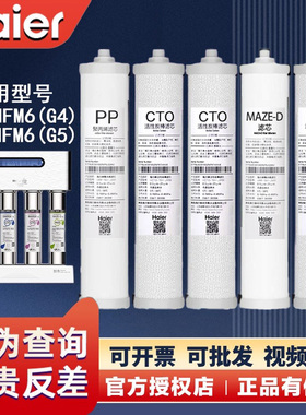 海尔智清施特劳斯净水器机HSDF-M6G4/G5换芯PP棉纳滤MAZE过滤芯