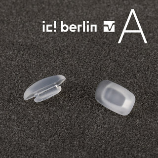 ic!berlin眼镜框架原装正品专用塑料硅胶鼻托鼻梁垫售后维修配件