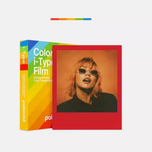 i2可用即时成像 Flip Polaroid宝丽来i Type彩色边框彩色相纸Now