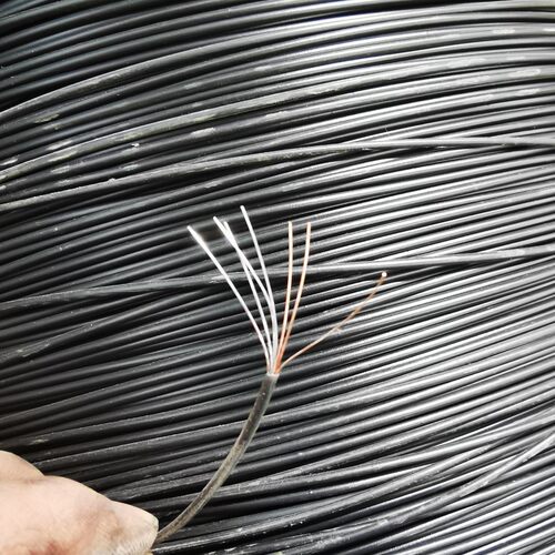 厂家推荐单股被复线信号线矿用勘测炮引线野外电话线701