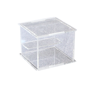 买5送1】适用于多美卡TLV红白盒黑盒亚克力车模展示盒小汽车收纳