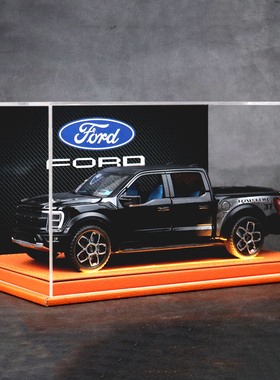 1:20福特F150猛禽合金车模皮卡车仿真汽车模型限量收藏版男生礼物