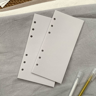 A6Per Slim A6 Personal 硫酸纸内页 绘画临摹半透明手帐拼贴素材