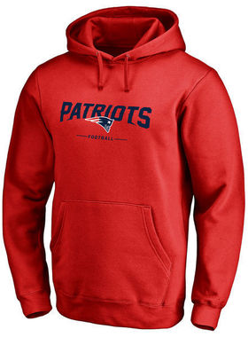 美职橄榄球联盟Patriots新英格兰爱国者加绒卫衣套头连帽衫