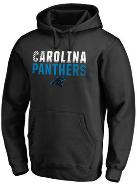 美职橄榄球联盟Panthers克罗莱那黑豹加绒卫衣套头连帽衫