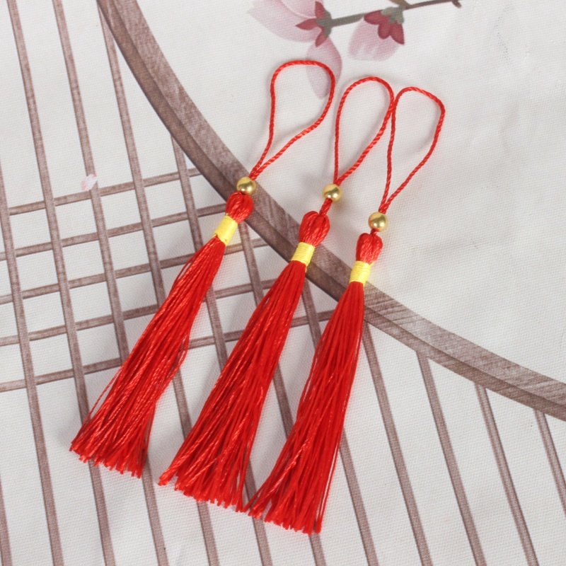 100根大红穗子柔顺带珠流苏喜糖盒特色小流苏扇穗灯笼书签配件,饰品/流行首饰/时尚饰品新,其他DIY饰品配件,淘宝优惠券,粉丝福利购,淘宝优惠卷