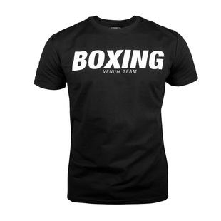 健身T恤 夏装 圆领短袖 运动休闲宽松T 上衣男 BOXING毒液字母款