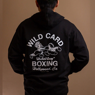 UFC拳击卫衣训练服格斗搏击散打BOXING连帽套头加绒运动衣服外套