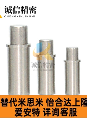 304平头型小径弹簧柱塞MPFL/MPFH1.5/2/3/4/5-1.5/3/4/6/8/9/12
