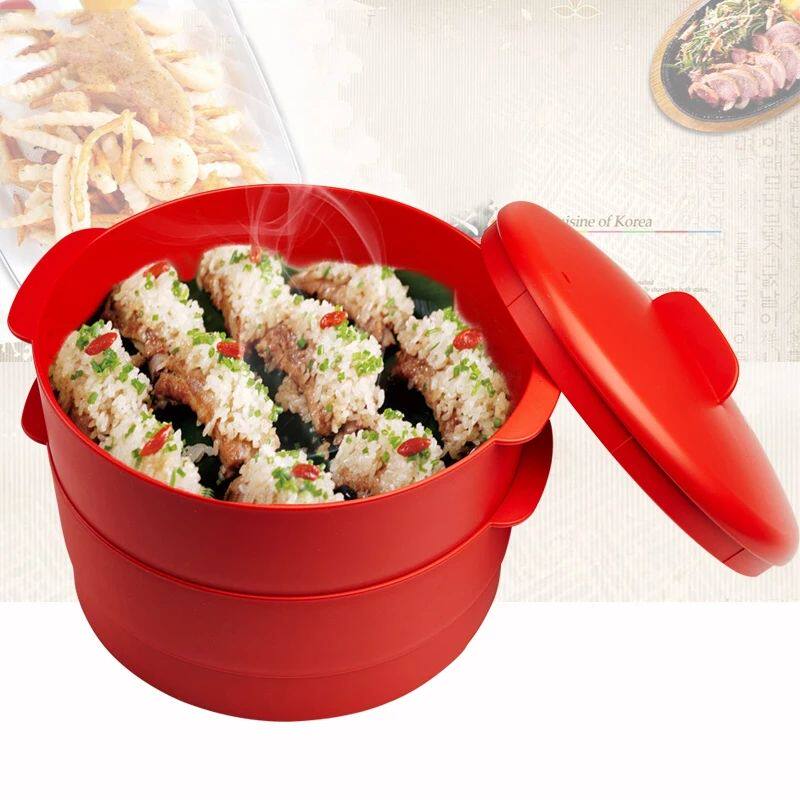 特百惠正品 双层蒸霸/安全无毒蒸屉/蒸屉蒸笼蒸格蒸锅