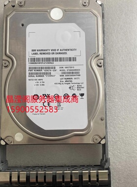 IBM AC31 00Y5779 00Y5780 3T 7.2K SAS 3.5 V5000 Gen1 存储硬盘
