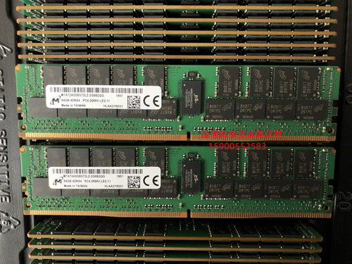 浪潮NF8480M5 NF5266M5 NF5466M5 64G DDR4 2666 ECC REG 内存条