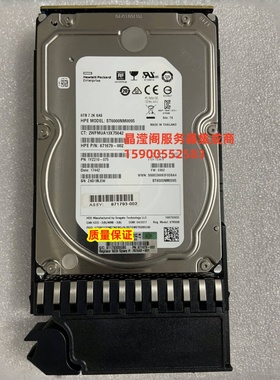 原装J9F43A 787643-001 6T 7.2K SAS 12Gb P2000 MSA2000存储硬盘