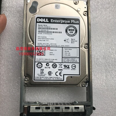 DELL SCV2080 SC4020 SC5020 900G 10K 2.5寸 SAS 康贝 储存硬盘