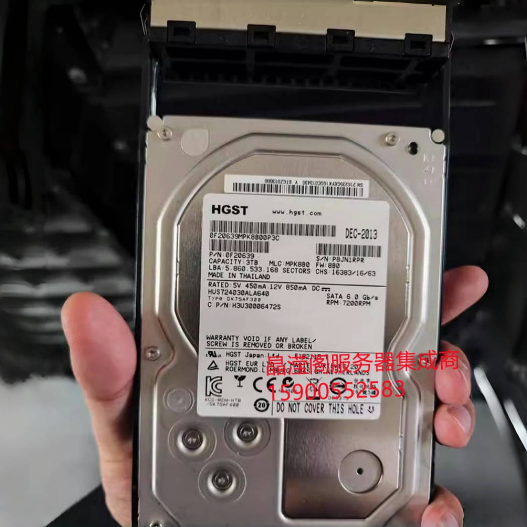 0235G6YK 3T 7.2K 3.5 SATA T3200G3 VCN3000 N2000HV3 存储硬盘