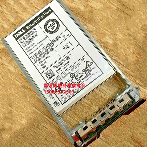 DELL SCV2000 SCV2020 SCV3020 960G 2.5 SAS SSD 12Gb 储存硬盘