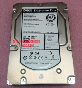 15K 硬盘 PS4000 SAS 3.5寸 600G PS4210E PS4110 PS6010 DELL
