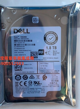 DELL ME412 ME424 ME484 ME4012 1.8T 10K 2.5 SAS 12Gb 存储硬盘