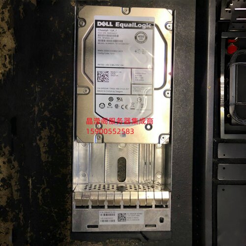 原装 DELL ST3450857SS 0RG5VK 450G 15K 3.5寸 SAS EQ 存储硬盘