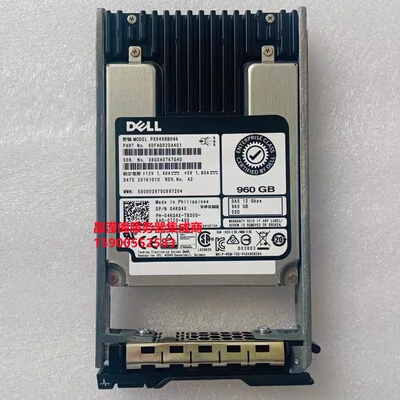 DELL ME4024 ME4084 ME5012 ME5024 960G 2.5 SAS SSD 12Gb 硬盘