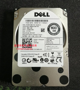 2.5 SAS WD6000BKHG 原装 600G DELL 10K 0C5R62 服务器硬盘