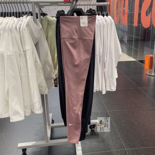 训练跑步瑜伽DM7279 Fit高腰女子速干健身紧身裤 Nike耐克One Dri