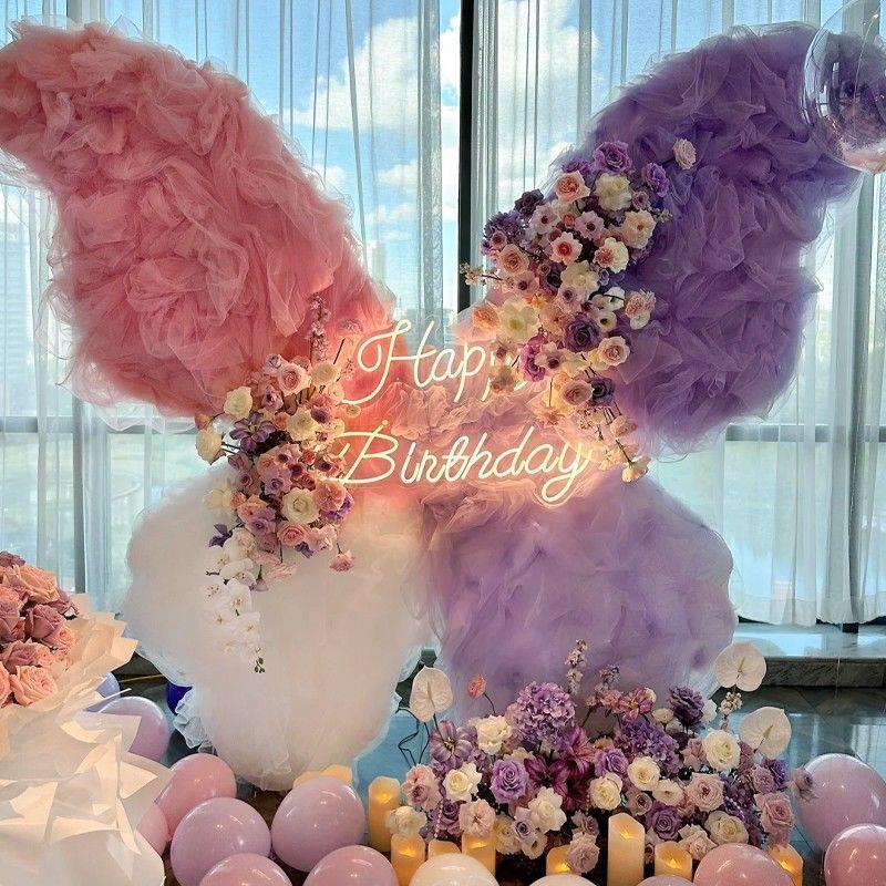 女孩18岁成人礼生日场景布置装饰