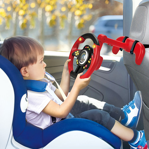 儿童仿真车载后座模拟驾驶方向盘