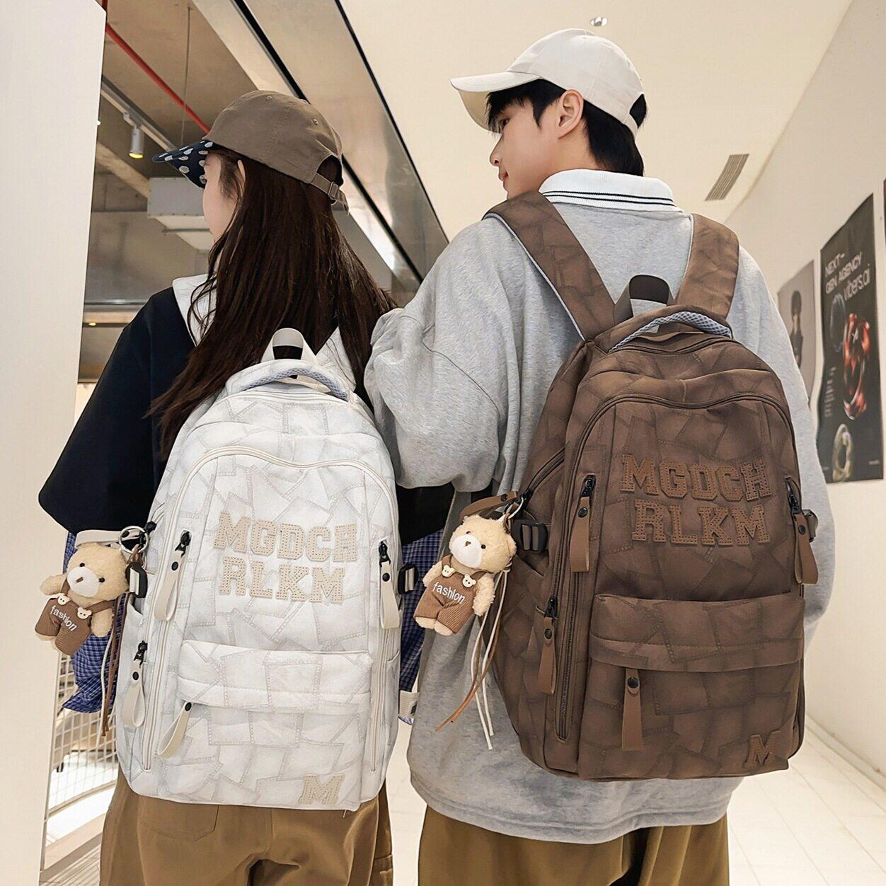 法国CsagKsag新款轻便减负书包女初中生小学生护脊高中生双肩包男