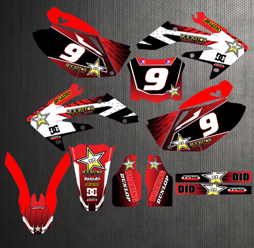 04 05 06 07 08 09年CRF250R 450R 250X越野摩托车贴花贴膜车贴画