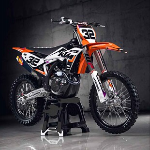 适用23 24年KTM 250 300 350EXC SXF开禧恒舰Z300贴花贴膜车贴画