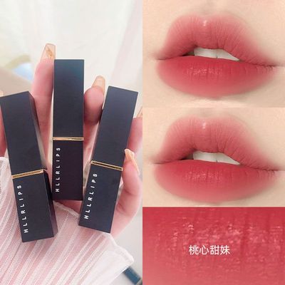 口红保湿滋润豆沙色哑光雾面不易色不杯小众品牌学生唇膏女。